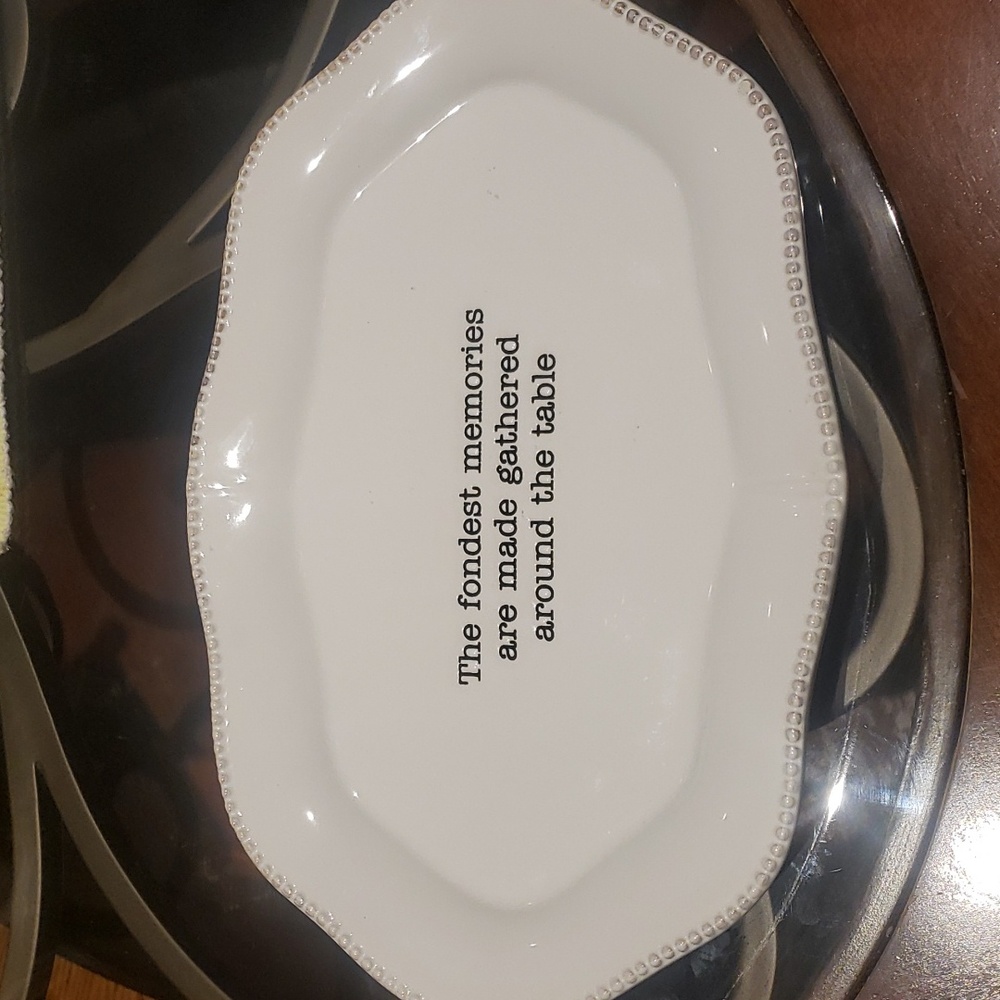 Decorative plate for table